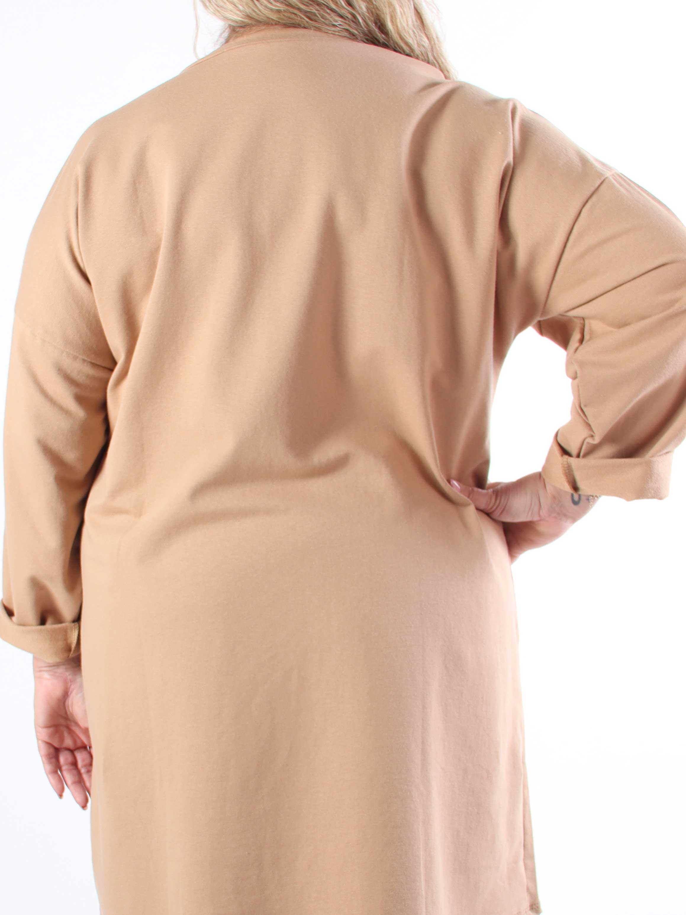 Mickey - Sød plus size joggingkjole med similisten